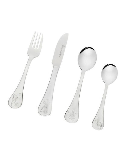Childrens Fairy Tale 4 Pieces Set in Silver
