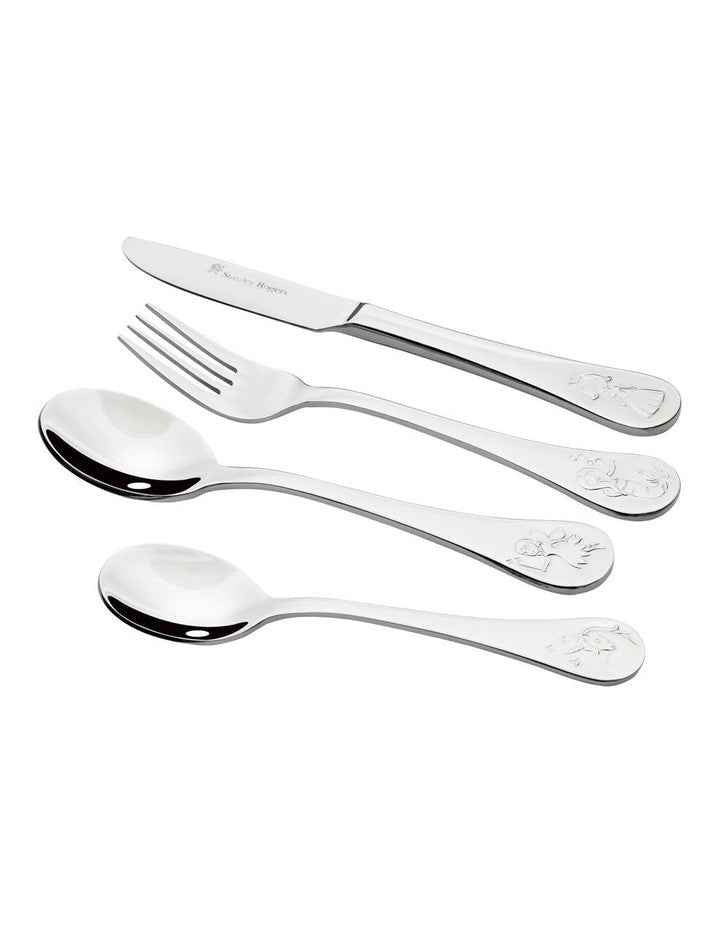 Childrens Fairy Tale 4 Pieces Set in Silver