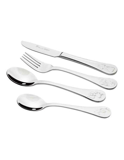 Childrens Fairy Tale 4 Pieces Set in Silver