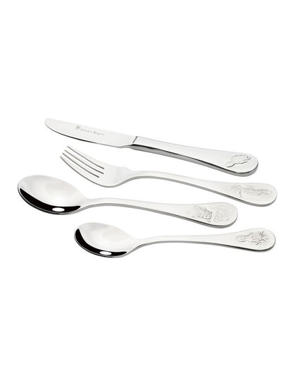 Childrens Sea 4 Pieces Set in Silver