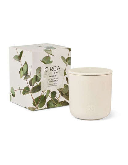 Alchemy Energise Eucalyptus & Bergamot Soy Candle 300g