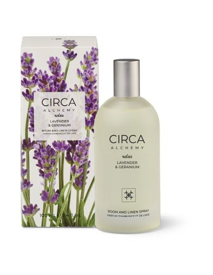 Alchemy Relax Lavender & Geranium Room & Linen Spray 100ml
