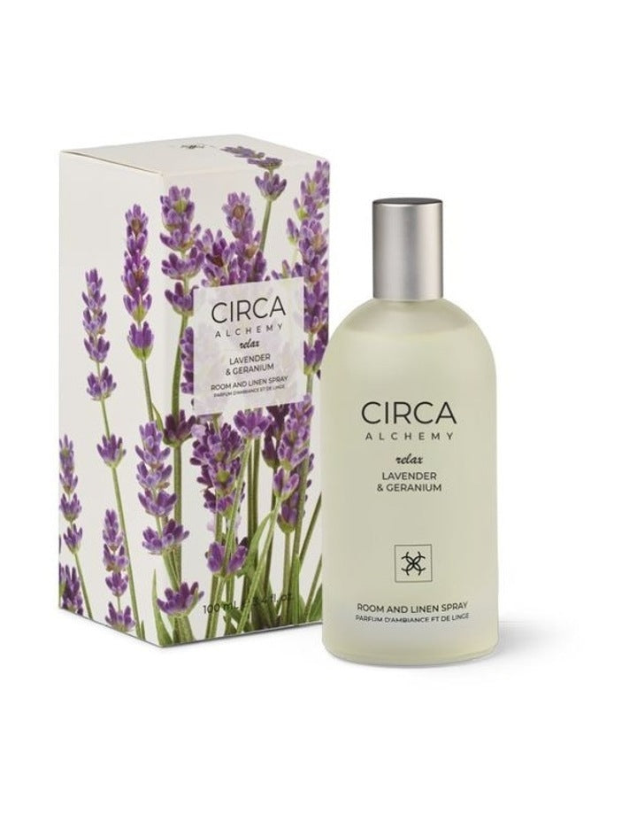 Alchemy Relax Lavender & Geranium Room & Linen Spray 100ml