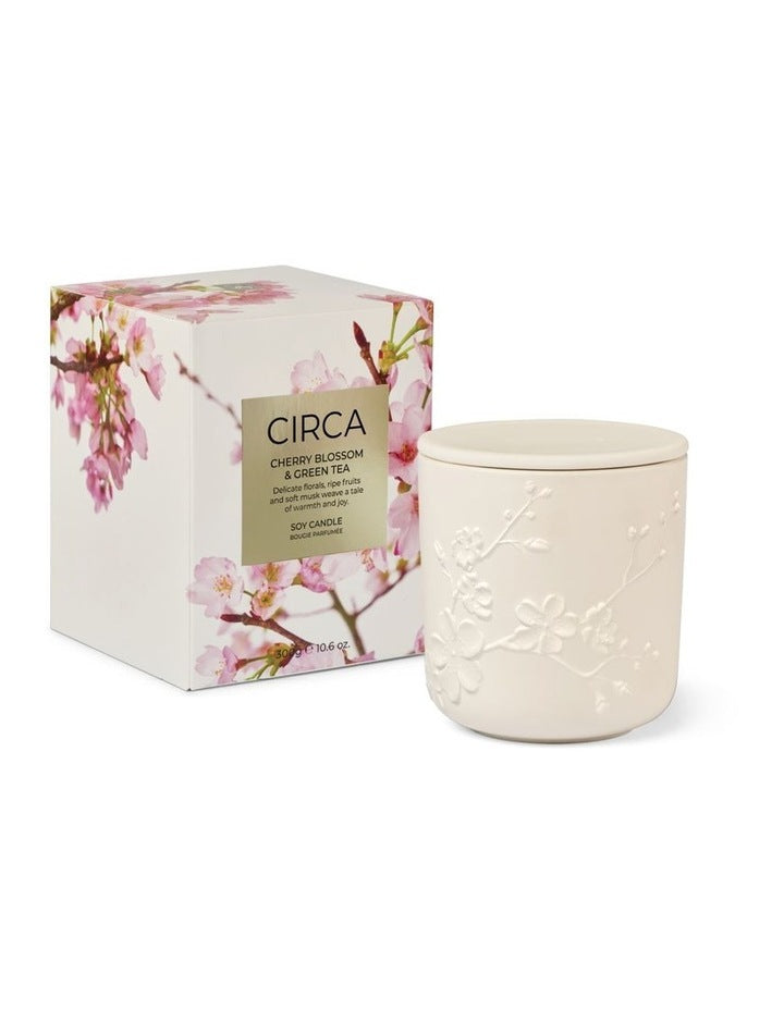 Cherry Blossom & Green Tea Soy Candle 300g