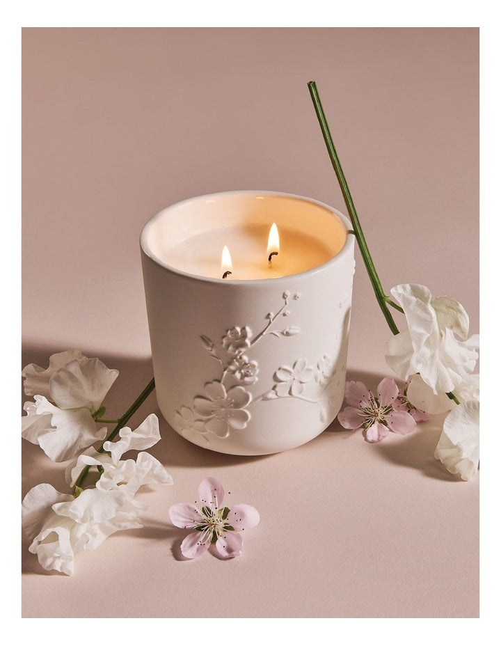 Cherry Blossom & Green Tea Soy Candle 300g