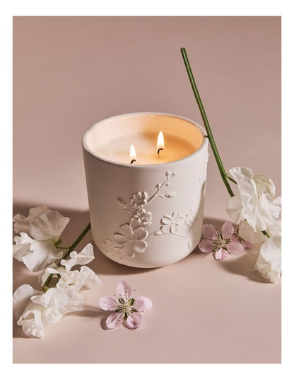 Cherry Blossom & Green Tea Soy Candle 300g
