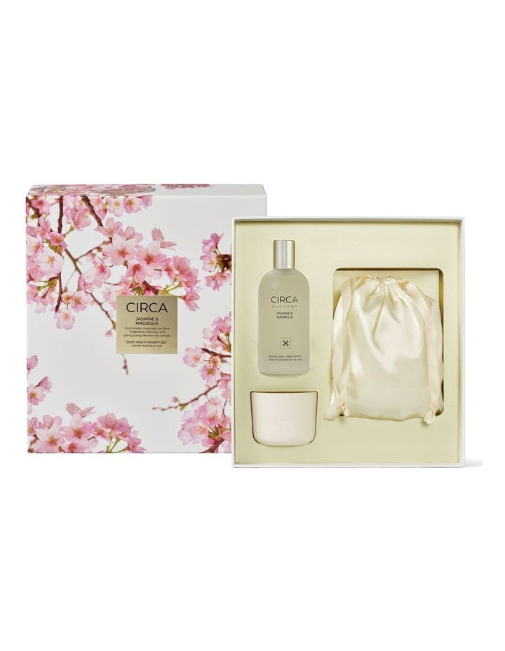 Jasmine And Magnolia Cozy Night Gift Set