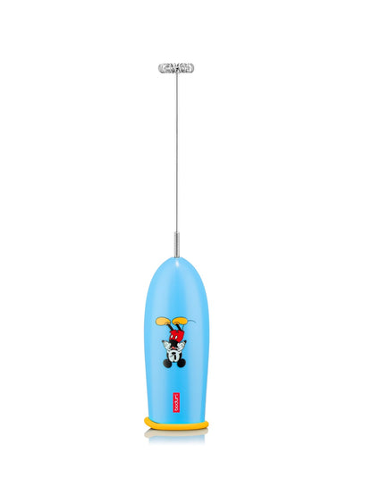 DISNEY SCHIUMA MILK FROTHER 23CM MICKEY BLUE