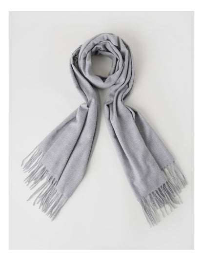 Pashminetta Winter Scarf in Grey