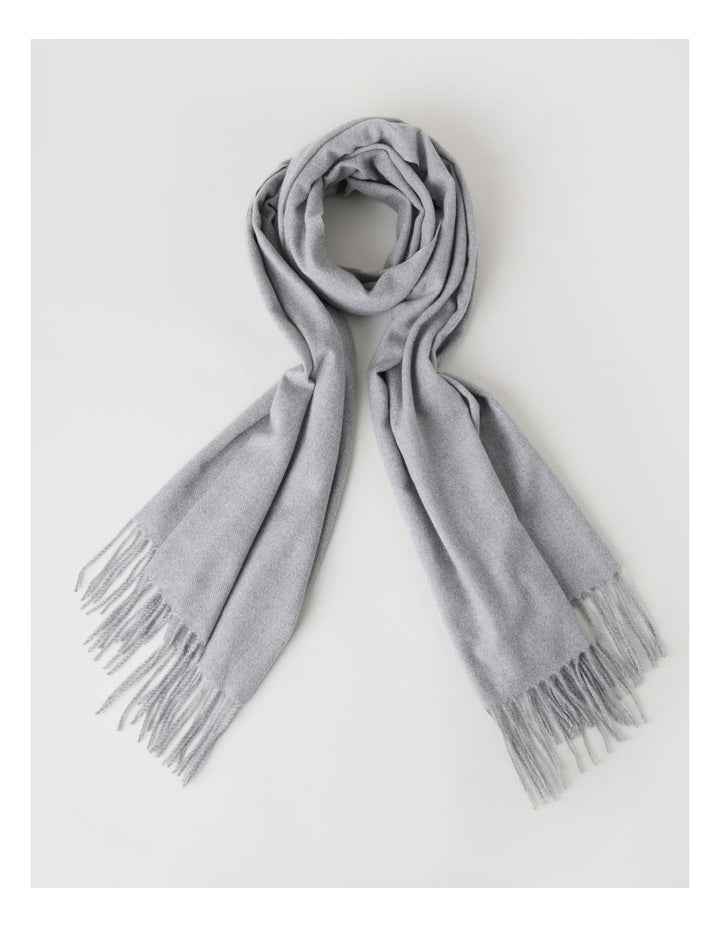 Pashminetta Winter Scarf in Grey