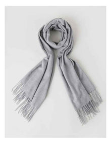 Pashminetta Winter Scarf in Grey