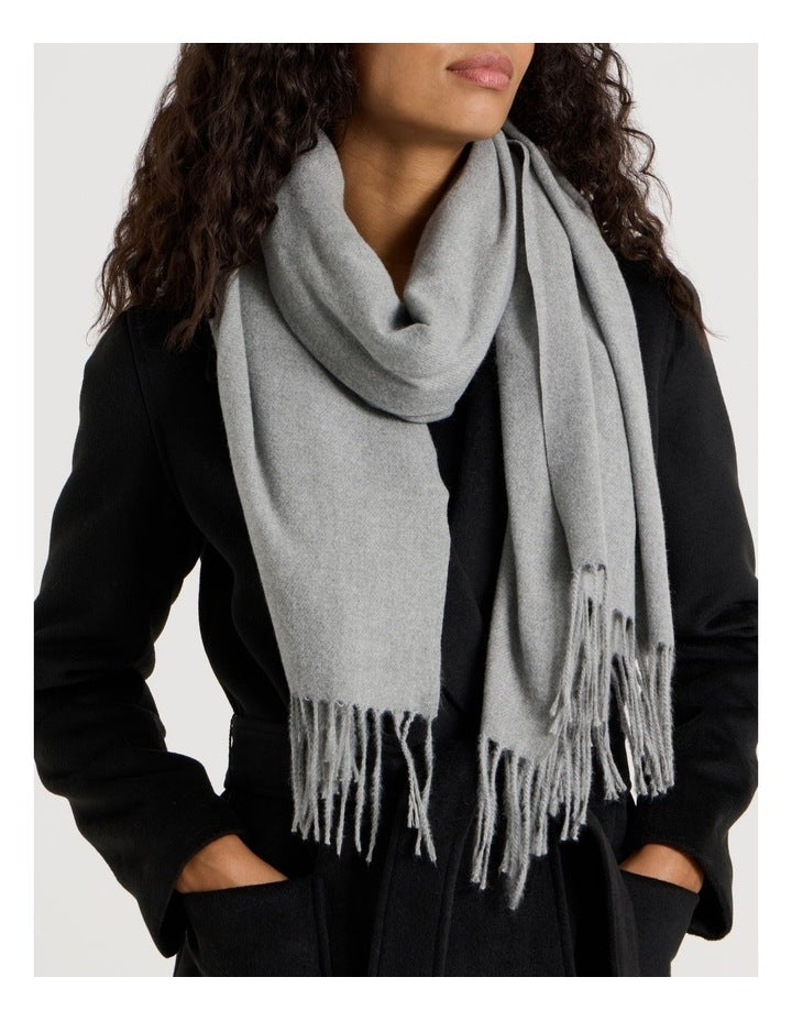 Pashminetta Winter Scarf in Grey