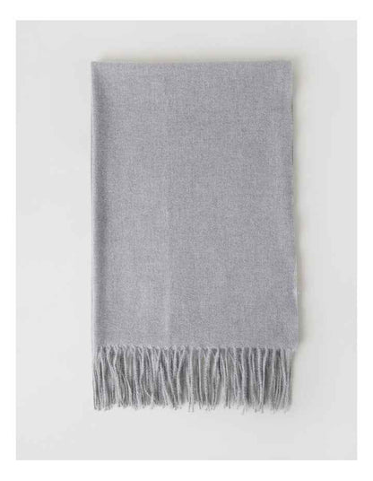 Pashminetta Winter Scarf in Grey