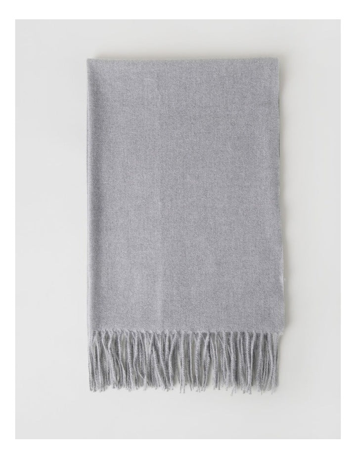 Pashminetta Winter Scarf in Grey