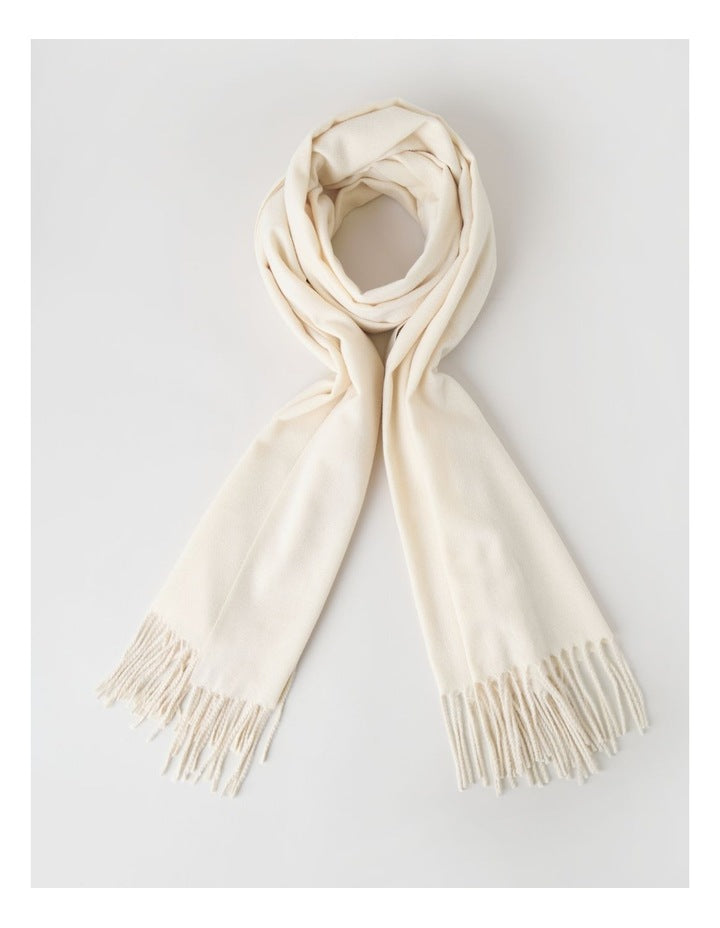 Pashminetta Winter Scarf in Champagne