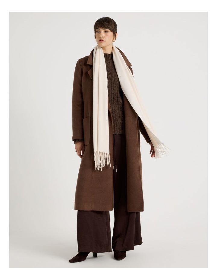 Pashminetta Winter Scarf in Champagne