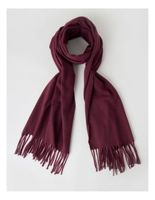 Pashminetta Winter Scarf in Burgundy