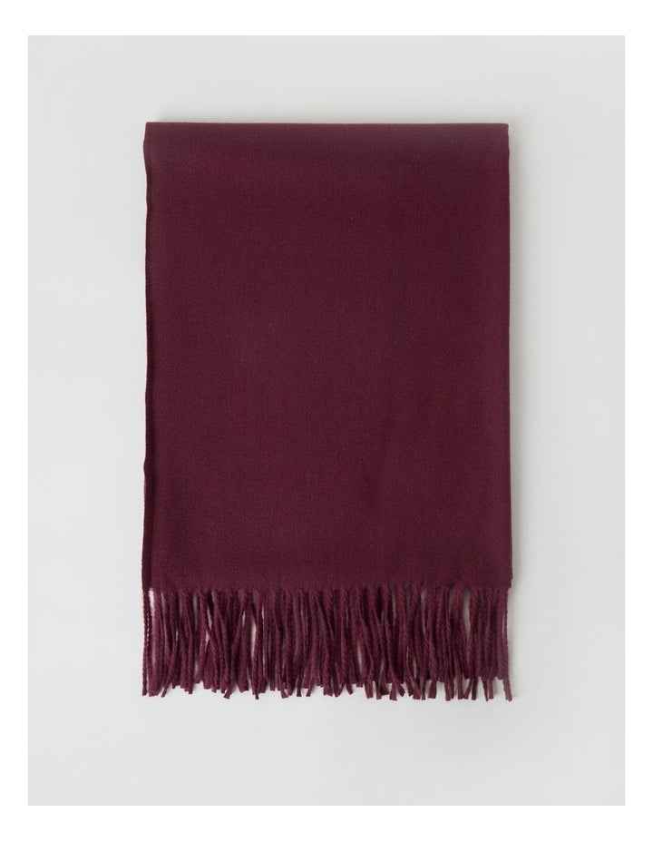 Pashminetta Winter Scarf in Burgundy