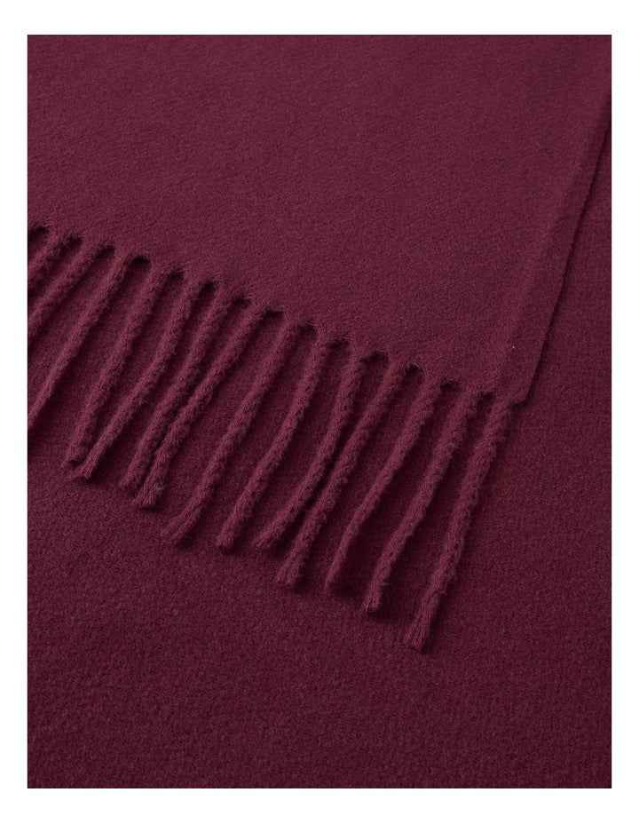Pashminetta Winter Scarf in Burgundy