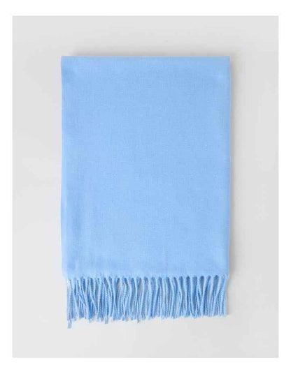 Pashminetta Winter Scarf in Sky Blue