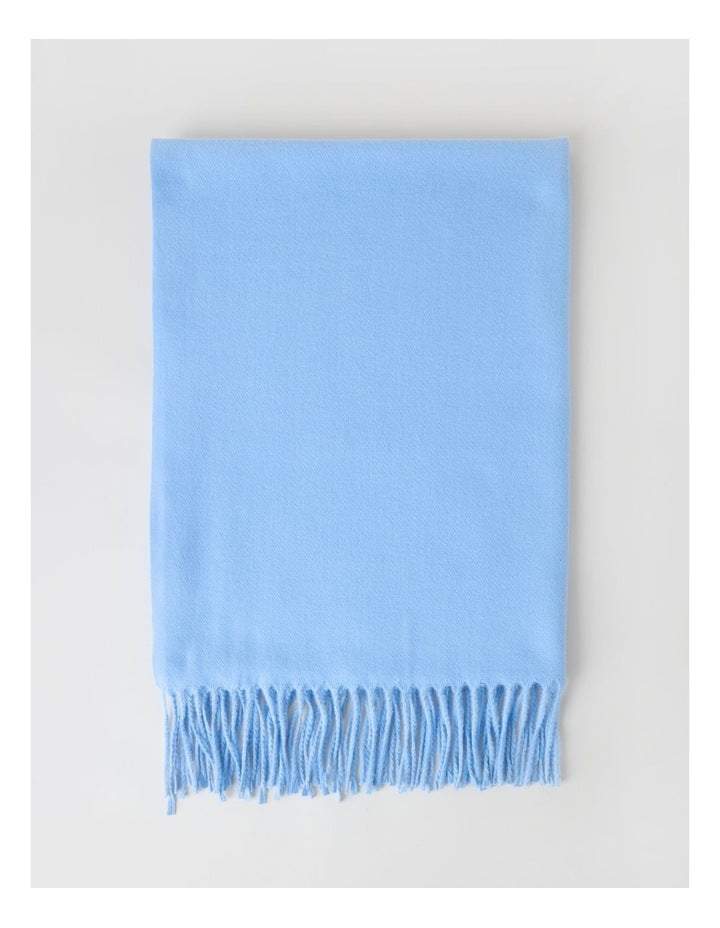 Pashminetta Winter Scarf in Sky Blue