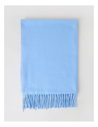 Pashminetta Winter Scarf in Sky Blue