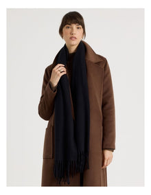 Pashminetta Winter Scarf in Black