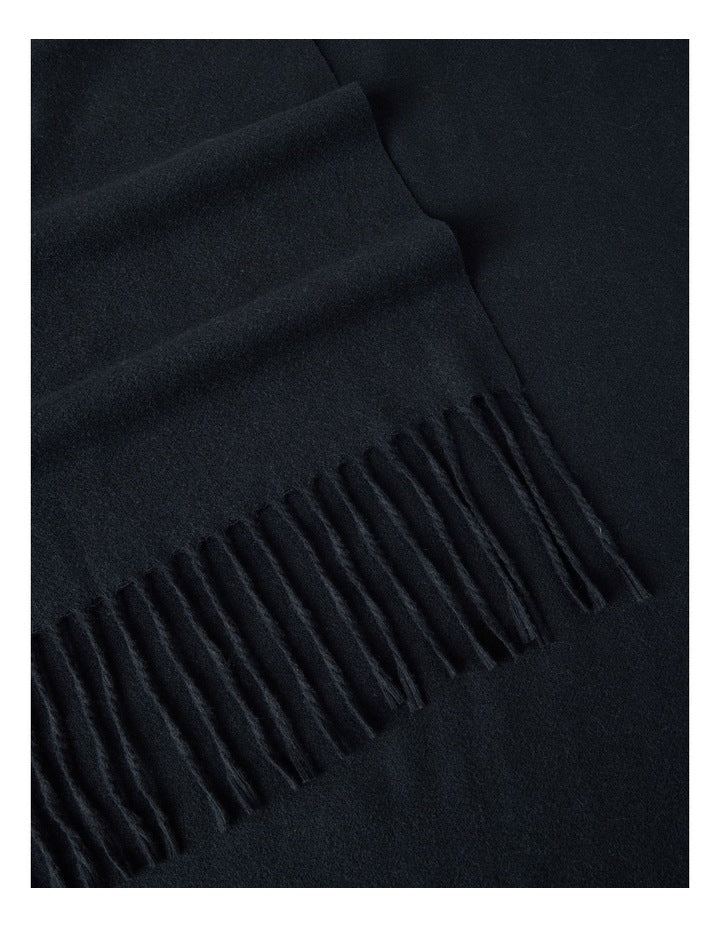 Pashminetta Winter Scarf in Black
