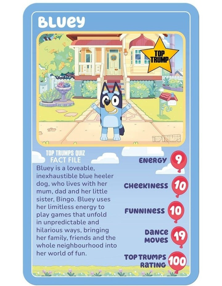 Bluey Top Trumps Specials