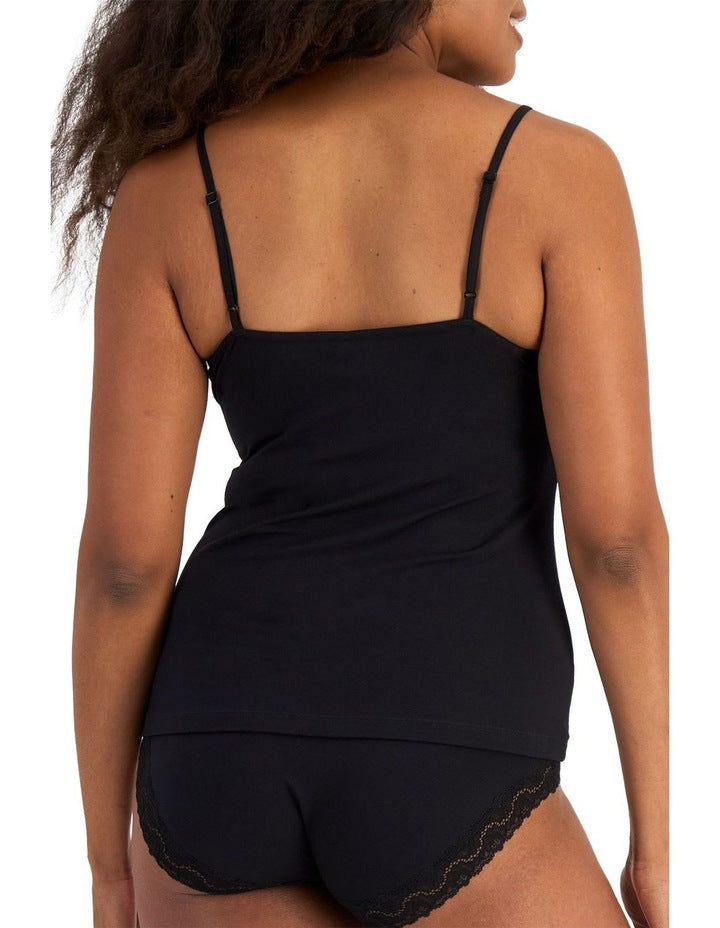 Marais Bamboo Cami in Black