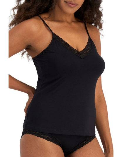 Marais Bamboo Cami in Black