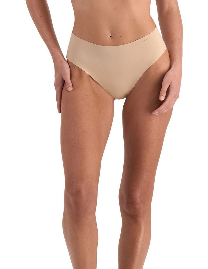 UnderState Second Skin Hi Cut Brief in Nude 2