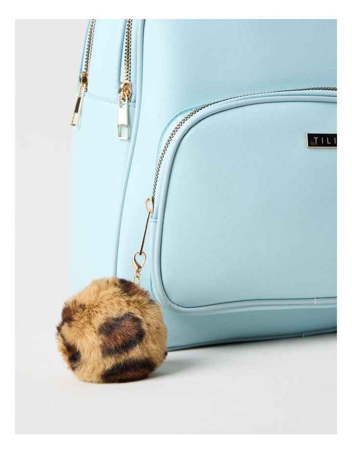 Backpack with Bag charm in Light Blue