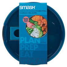 Smash Leak Proof Double Wall Stainless Steel Bowl 600ml Each