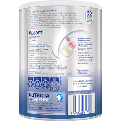 Aptamil Sensitive Premium Toddler Formula From 12+ Months 900g