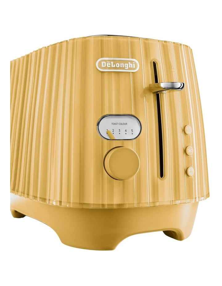 Ballerina 2 Slice Toaster CTD2003.Y in Yellow