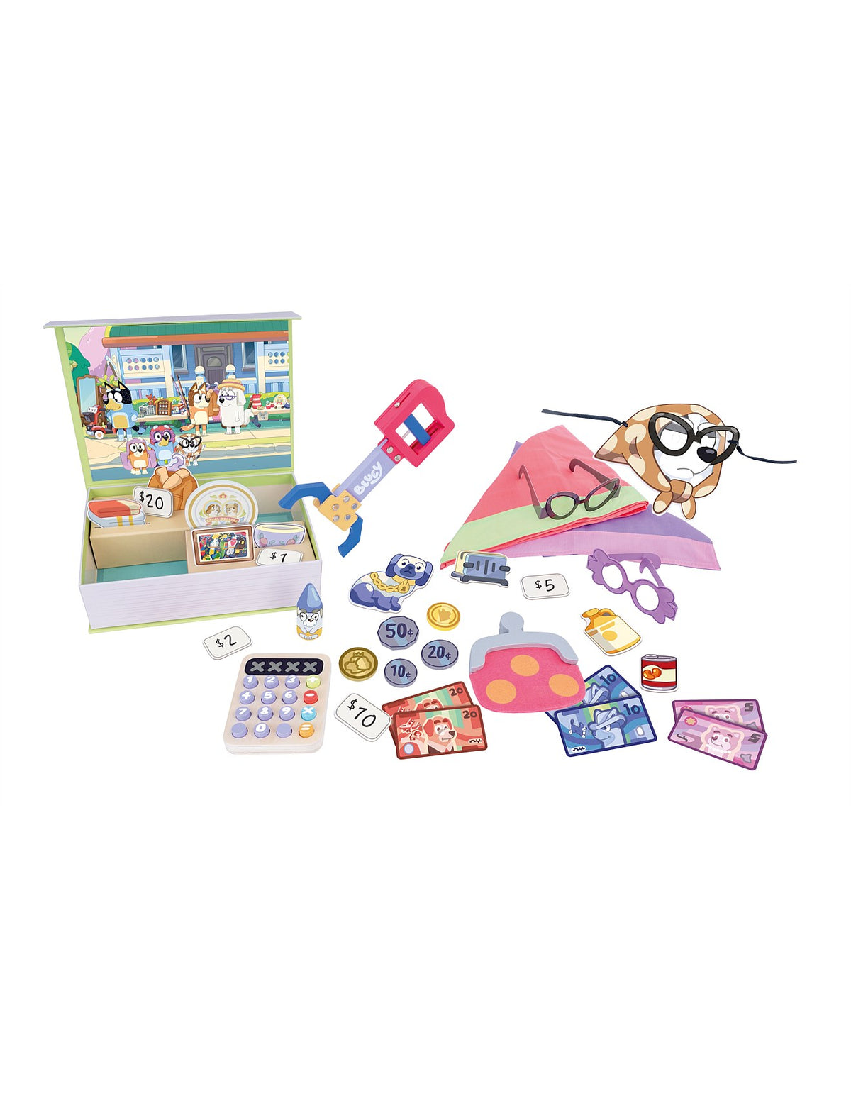BLUEY ROLE PLAYING BOOK - GRANNY MOBILE