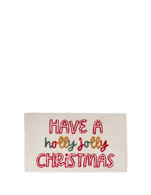 Holly Jolly Christmas Bath Mat