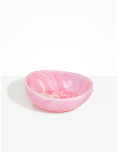 FLOW SALAD BOWL - SHELL PINK