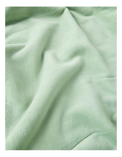 Reversible Sherpa Blanket in Sage