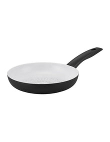 Essenza Nonstick Ceramic Open French Skillet 24cm in Black