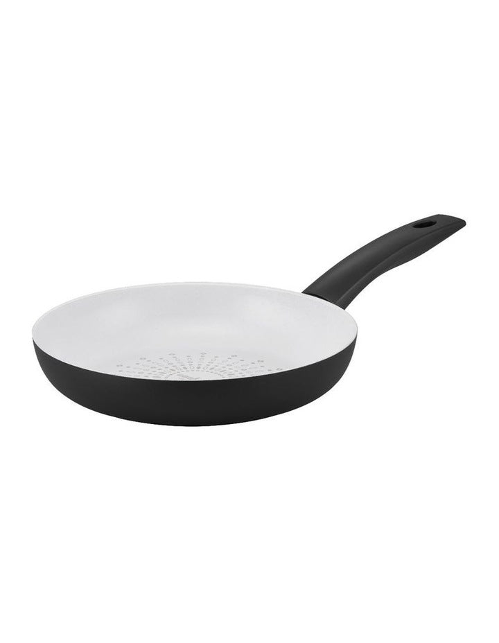 Essenza Nonstick Ceramic Open French Skillet 24cm in Black
