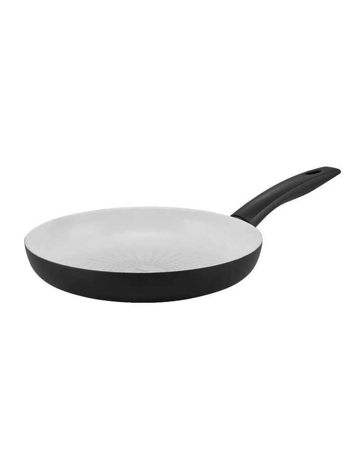 Essenza Nonstick Ceramic Open French Skillet 28cm in Black