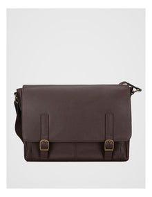 Leather Messenger Bag Bag Brown