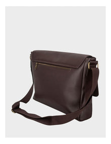 Leather Messenger Bag Bag Brown
