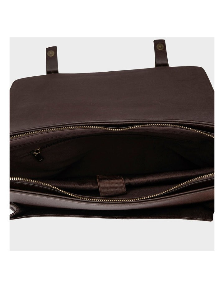 Leather Messenger Bag Bag Brown