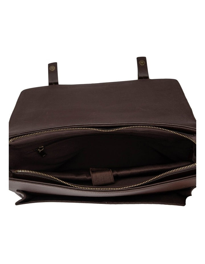 Leather Messenger Bag Bag Brown