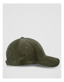 Corduroy Cap  Hat Olive