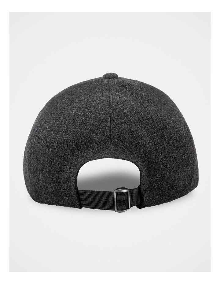 Textured Cap  Hat Charcoal