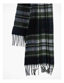 Bold Check Wool Scarf in Multi